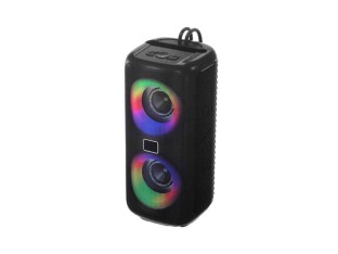 Głośnik bluetooth LM897 z podświetleniem RGB 2x5W ,FM,AUX, czarny