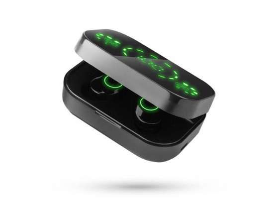 Słuchawki bezprzewodowe BT + powerbank (2)
