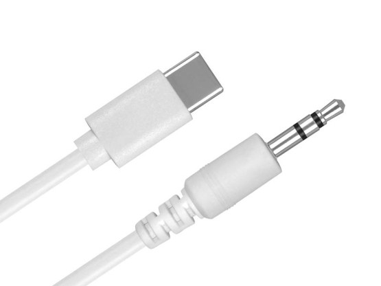 Kabel USB Type-C - Jack 3,5mm 1m