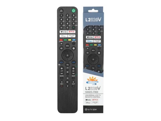 PILOT do TV LCD SONY RM-L2520V Youtube ,Netflix, Disney ,Prime Video (1)