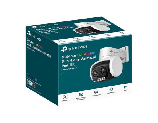 TP-LINK Kamera zewnętrzna 4MP Full-Color Dual-Lens WiFi VIGI C540V