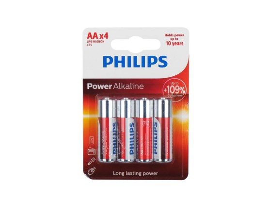 Bateria alkaliczna Philips LR6 Power Life.
