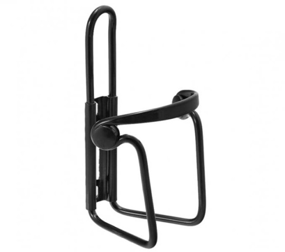 Koszyk na bidon rowerowy uchwyt alu czarny (1)