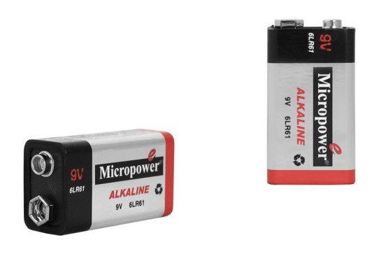 Bateria alkaliczna MicroPower 9V 6LR61.