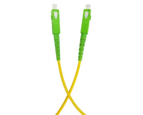 Patchcord światłowodowy jednomodowy, SC/APC-SCAPC, SM9/125 simplex 3 m.