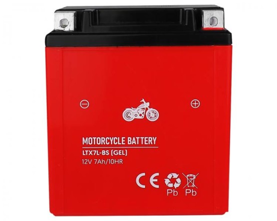 Akumulator bezobsługowy żelowy motocyklowy 12v7ah (2)