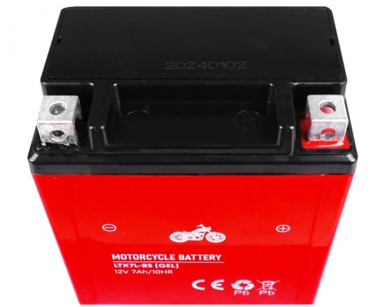 Akumulator bezobsługowy żelowy motocyklowy 12v7ah (4)