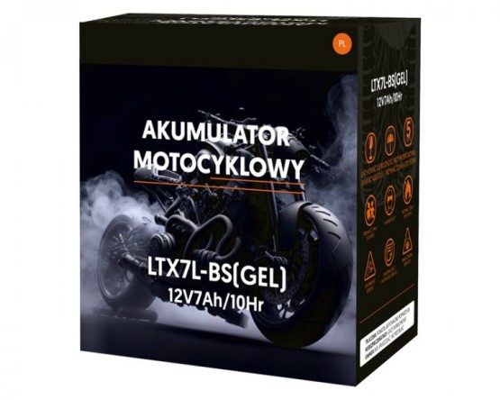 Akumulator bezobsługowy żelowy motocyklowy 12v7ah (5)