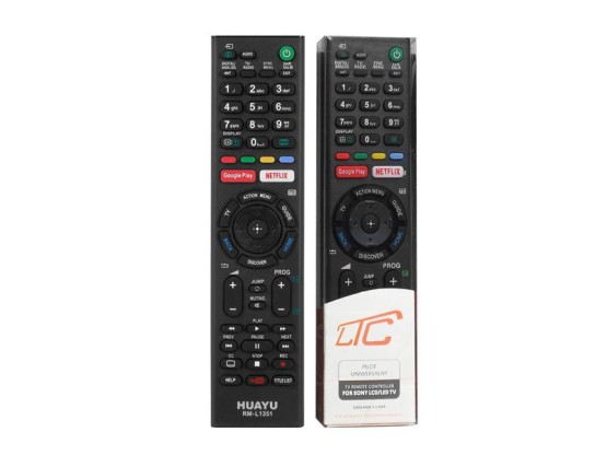 Pilot do TV LCD/LED Sony RM-L1351, Netflix, Google Play, Youtube.