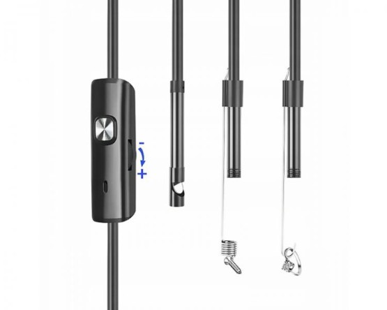 KAMERA ENDOSKOPOWA , inspekcyjna 2m OBIEKTYW 8/7/5,5mm USB/C/MICRO