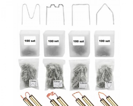 Zgrzewarka , zszywarka pistolet do tworzyw sztucznych (plastiku) + 800szt zszywek