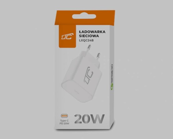 LTC Ładowarka sieciowa USB-C QC 3.0 PD 3A 20W biała