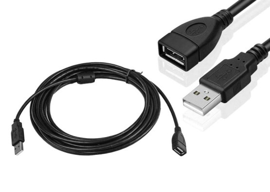 Przedłużacz USB typ A wt-gn. 5m z filtrem