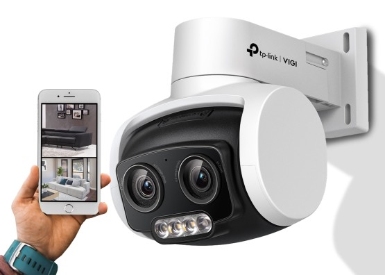TP-LINK Kamera zewnętrzna 4MP Full-Color Dual-Lens WiFi VIGI C540V (1)