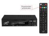 Tuner DVB-T-2  LTC TV naziemnej DVB401  z pilotem programowalnym H.265.