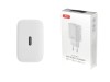 mini: XO ładowarka sieciowa CE15 PD QC 3.0 20W USB-C biała (2)