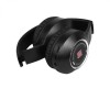 Słuchawki bluetooth z podświetleniem RGB UID-15,AUX ,akumulator 300mA,czarne