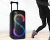mini: Głośnik bluetooth LTC RGB 2x8`` 400W, 2 mikrofony i pilot  USB/SD/AUX/FM 7200mAh (1)