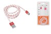 Kabel USB - microUSB, 1m.