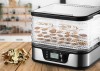 mini: Suszarka do grzybów, warzyw, owoców, mięsa LTC metalowa 5 tacek z wyświetlaczem 380W (2)