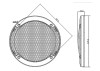 GŁOŚNIKI SAM.BLAUPUNKT ICx 662 165mm 2DR 250/35W +MASKOWNICE