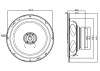 GŁOŚNIKI SAM.BLAUPUNKT ICx 662 165mm 2DR 250/35W +MASKOWNICE