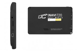 Nawigacja GPS LTC 7" NAVI720, 256MB/8GB, rozdzielczość LCD 800x480,  bez mapy.