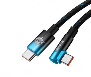 Baseus kabel MVP 2 Elbow USBC  USBC 2,0 m 100W czarnoniebieski