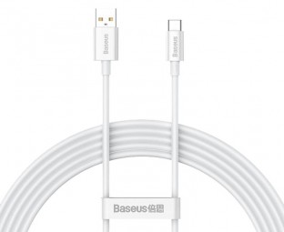 Baseus kabel Superior USB USBC 2m 66W biały
