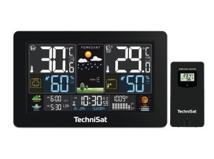 Stacja pogodowa bezprzewodowa TechniSat iMETEO X5 8,8",pomiar ciśnienia,prognoza pogody,wilgotność,temperatura,zegar ,budzik