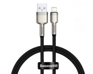 Baseus kabel Cafule Metal USB  Lightning 0,25 m 2,4A czarny