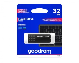 Obrazek 2 dla: Pendrive GOODRAM 32GB UMM3 BLACK USB 3.2