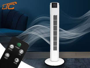 Wentylator kolumnowy 82cm 50W, LCD, sterowany pilotem LTC