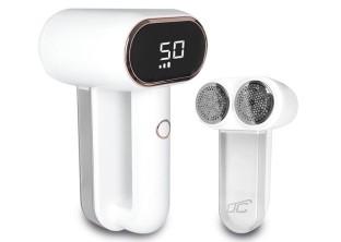 Obrazek dla: Golarka do ubrań podwójne ostrza z wyświetlaczem LTC