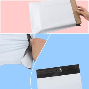 Obrazek 2 dla: Foliopaki kurierskie duże XXL, 2XL mocne wodoodporne 400x550, 100 szt.