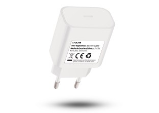 Obrazek 2 dla: Ładowarka sieciowa USBC QC 3.0 PD 3A 20W biała LTC